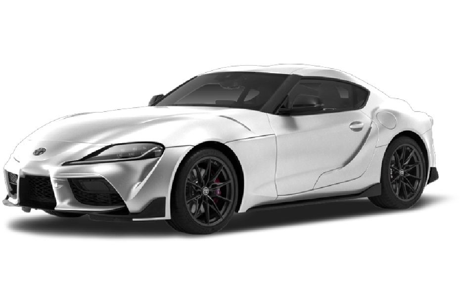 Toyota Supra White Patinum Metallic
