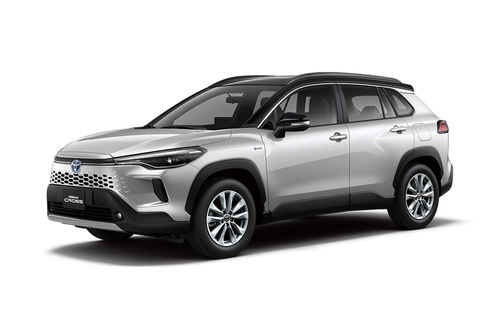 Toyota Corolla Cross Hybrid Silver Metallic / Black