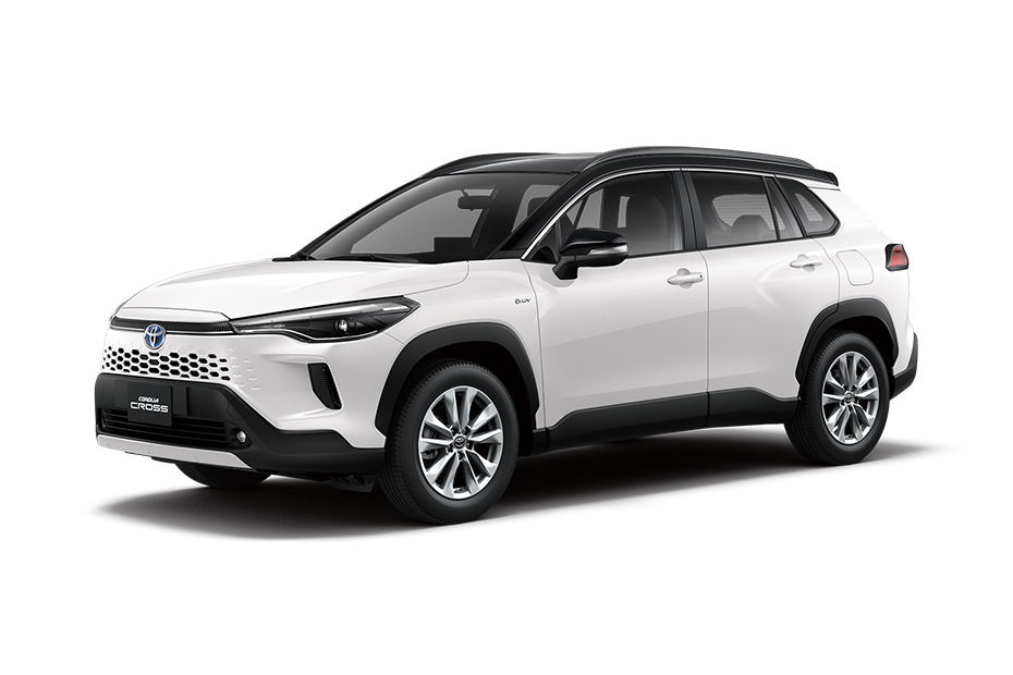 Toyota Corolla Cross Hybrid Super White / Black