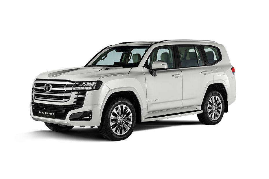 Toyota Land Cruiser Hybrid Pearl White