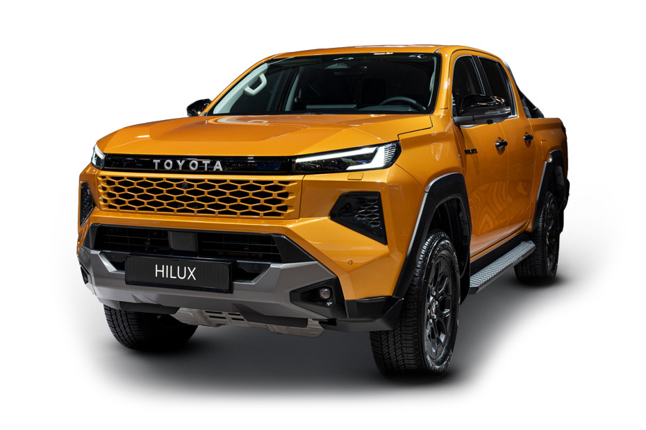 Toyota Hilux Hybrid Orange