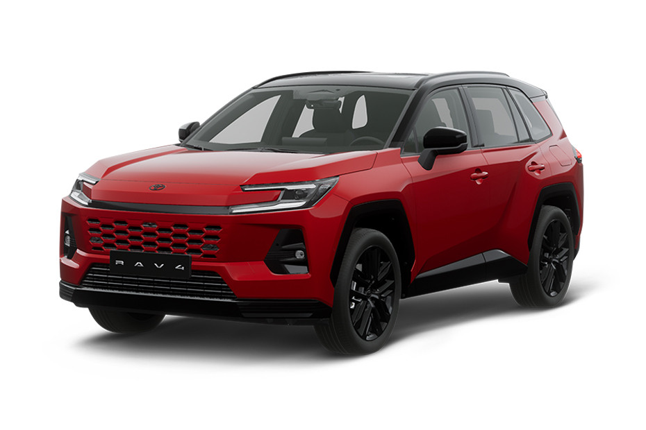 Toyota RAV 4 HEV Emotional Red / Black