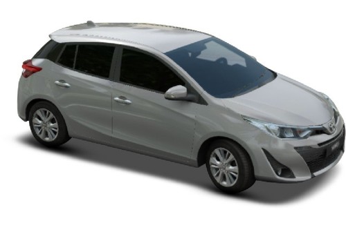 Toyota Yaris Hatchback Silver Metallic