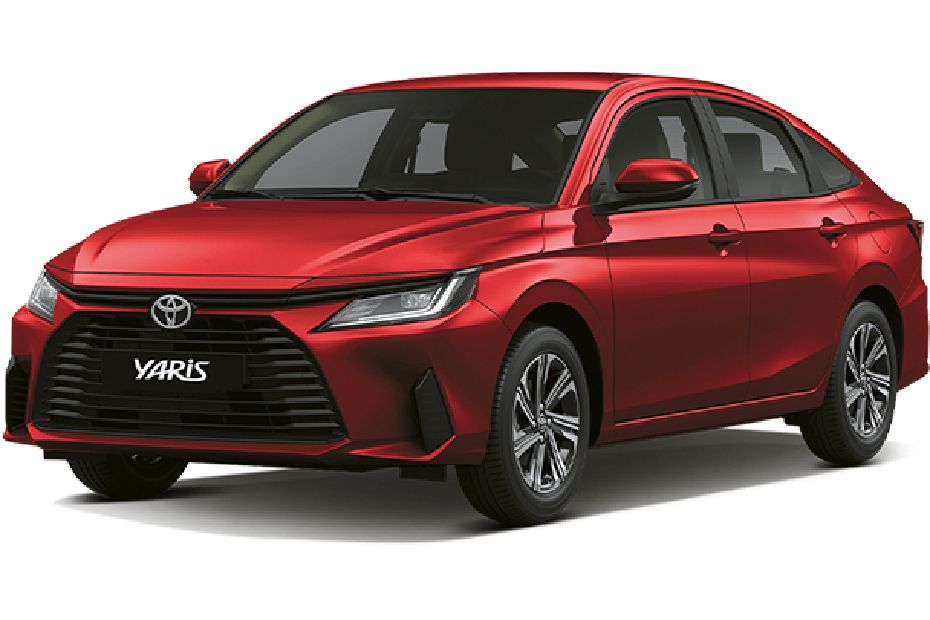 Toyota Yaris Sedan Red