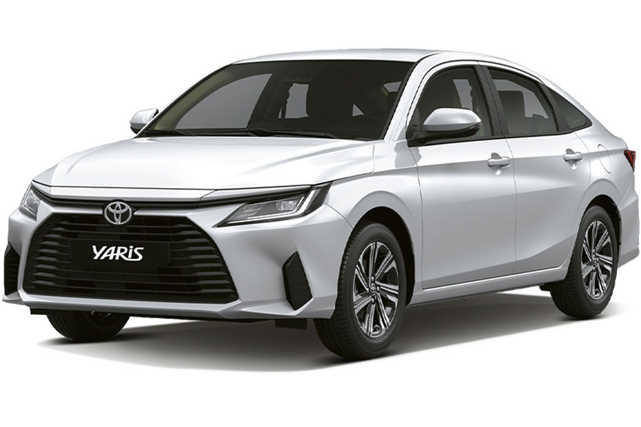 Toyota Yaris Sedan Platinum White Pearl Mica