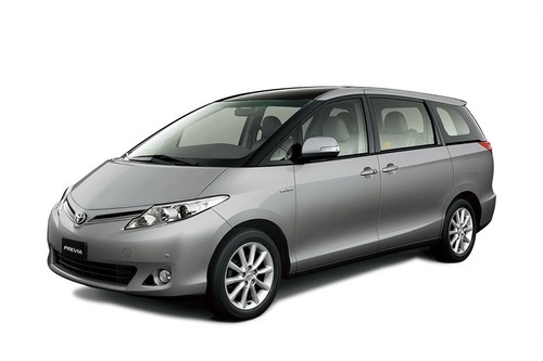 Toyota Previa Ice Titanium Mica Metallic