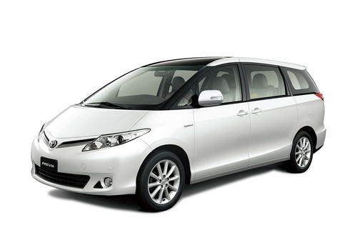 Toyota Previa Super White
