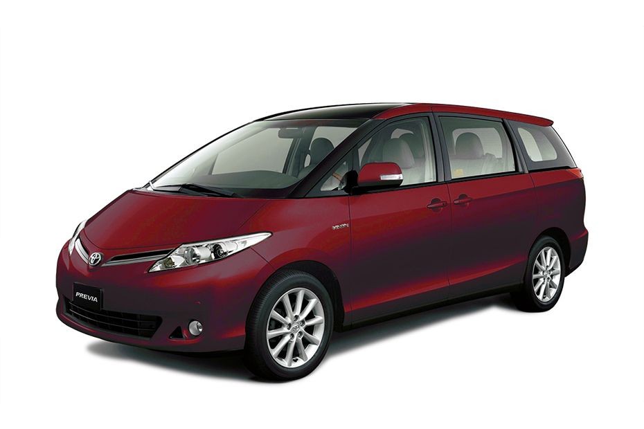 Toyota Previa Deep Red Mica Metallic
