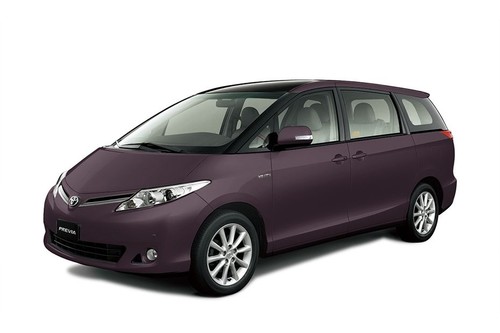 Toyota Previa Dark Sherry Mica Metallic