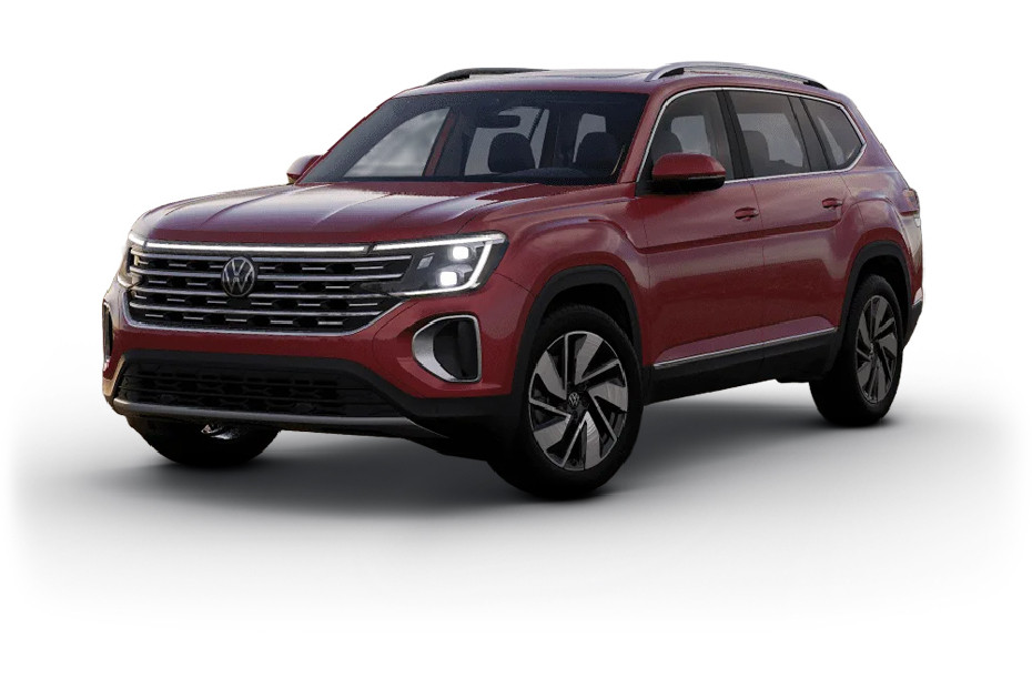 Volkswagen Teramont Aurora Red Chroma Metallic