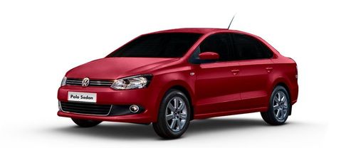 Volkswagen Polo Sedan Flash Red