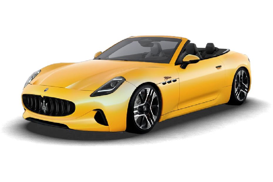 Maserati GranCabrio Giallo Orion