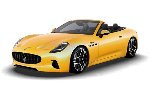 Maserati GranCabrio Giallo Orion