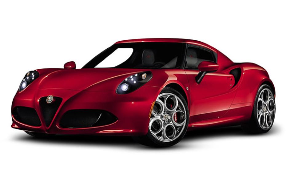 Alfa Romeo 4C Red