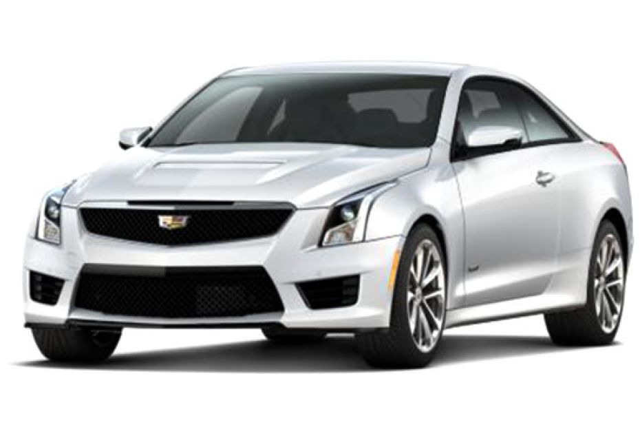 Cadillac ATS-V COUPE Crystal White Tricoat