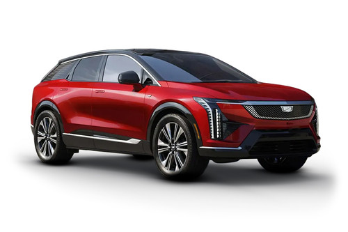 Cadillac Optiq Radiant Red Tintcoat With Black Roof