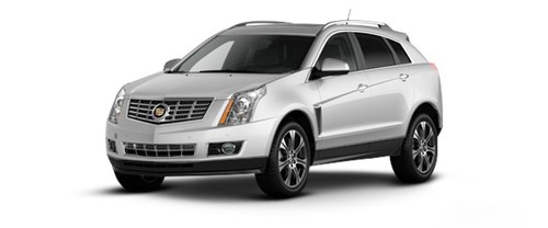 Cadillac SRX Crossover Silver Coast Metallic