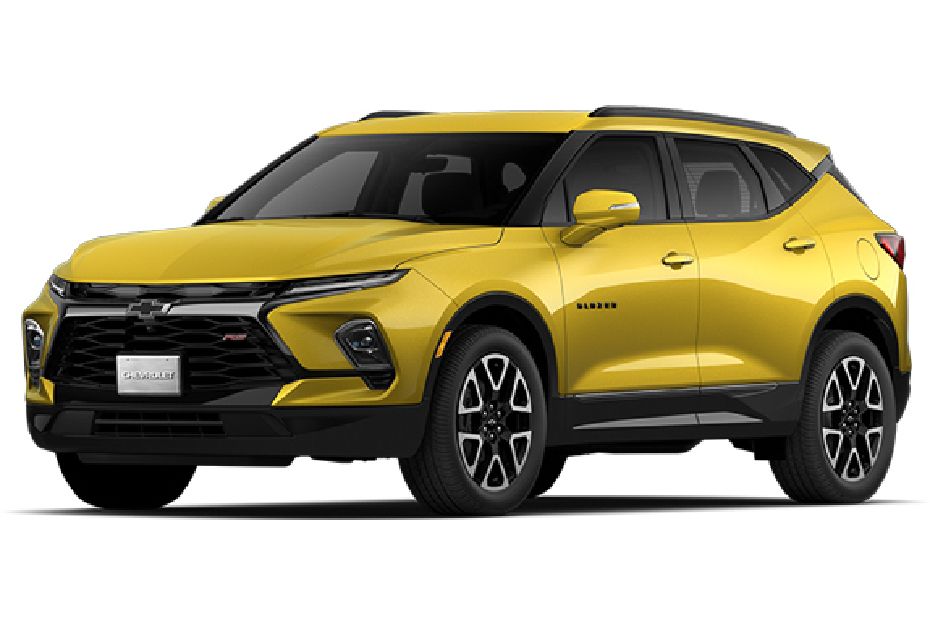 Chevrolet Blazer Yellow