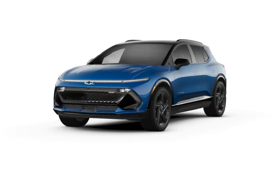 Chevrolet Equinox Ev Riptide Blue with Black Roof