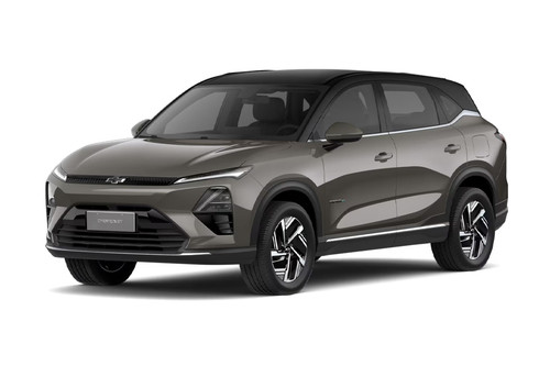 Chevrolet Captiva EV Laser Gray With Star Twinkle Black Roof