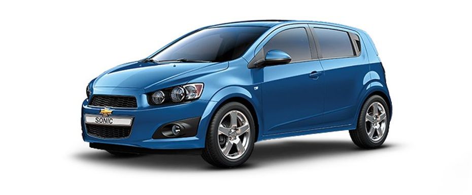 Chevrolet Sonic Boracay Blue Metallic