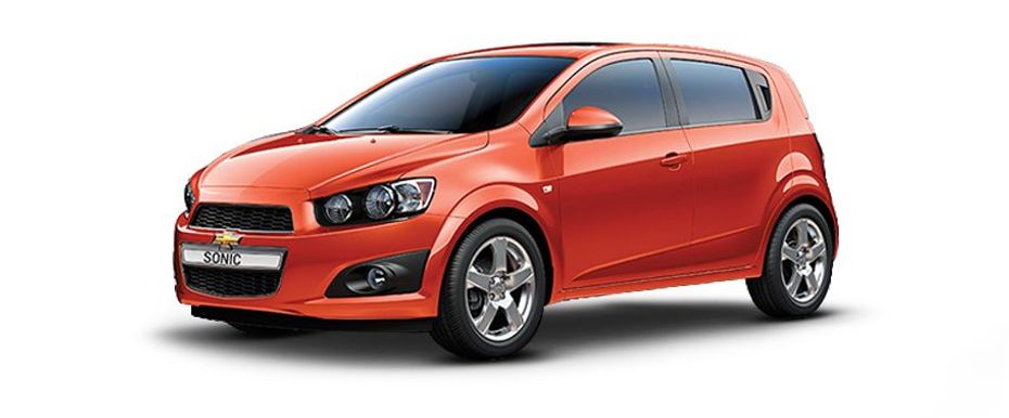 Chevrolet Sonic Orange Rock