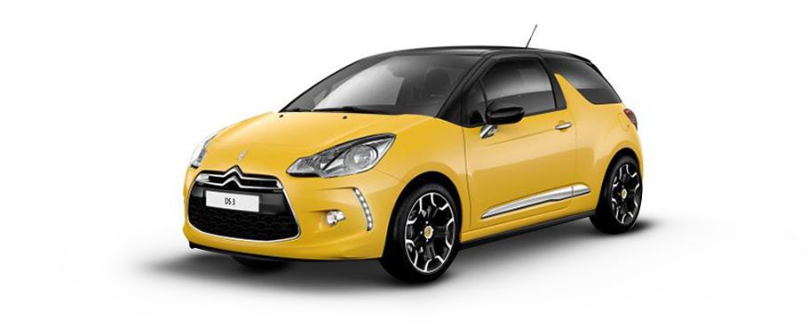 Citroen DS 3 Sport Yellow