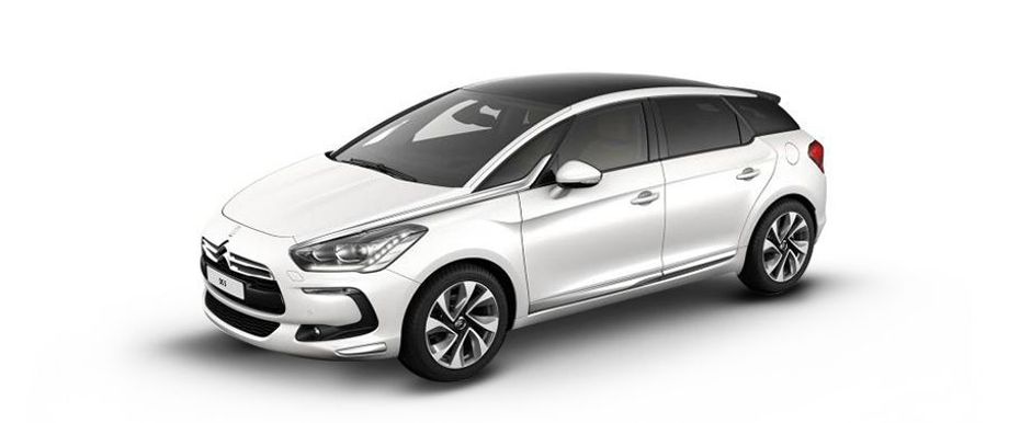 Citroen DS 5 White Pearlescent