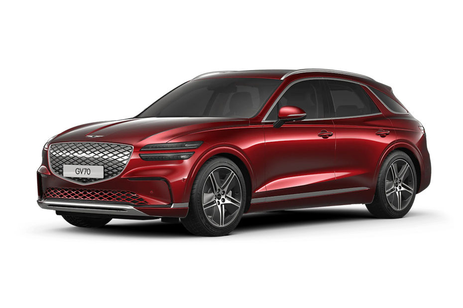 Genesis EV GV 70 Mauna Red