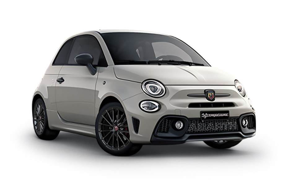 Abarth 695 Gara White Pastel