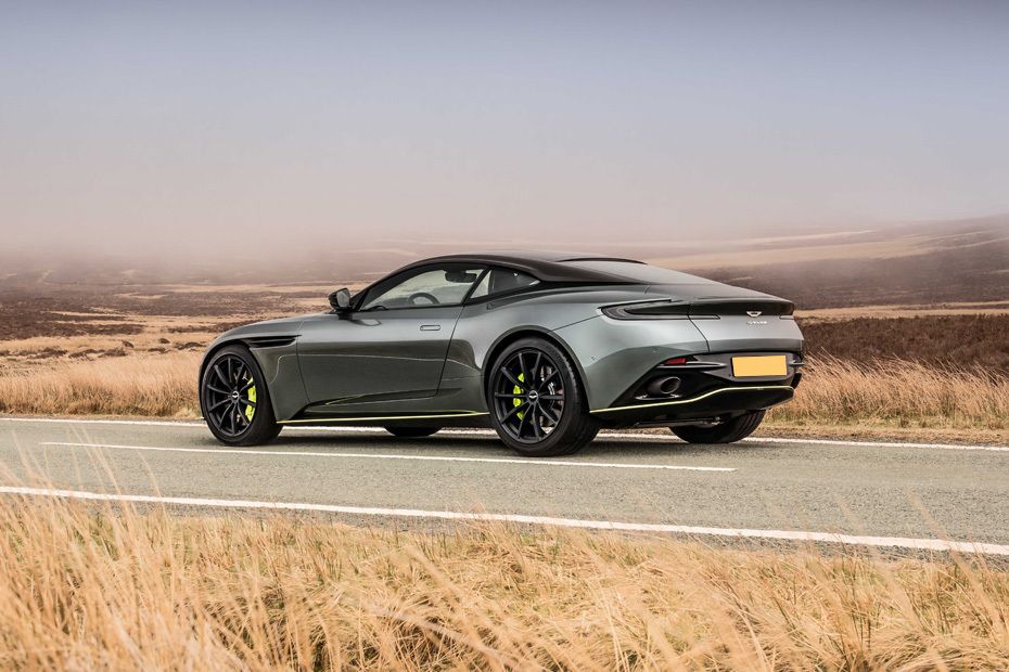 Rear Cross Side View of Aston Martin DB11