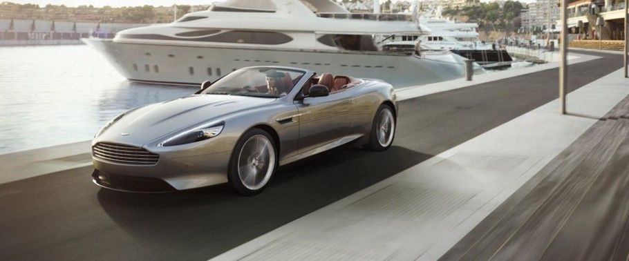 Aston Martin DB9 Front Angle High View