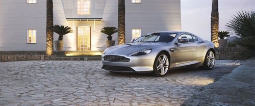 DB9 Front angle low view