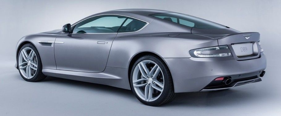Rear Cross View of Aston Martin DB9
