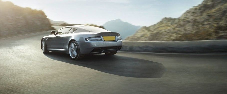 DB9 Rear Low Angle View
