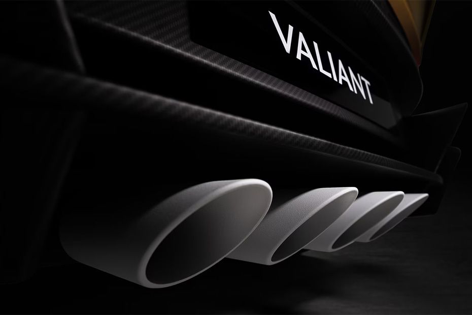 Exhaust Pipe of Aston Martin Valiant