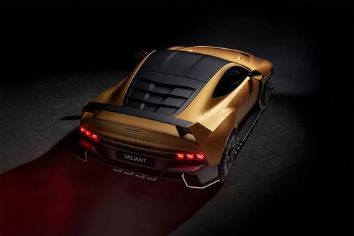 Valiant Rear angle view