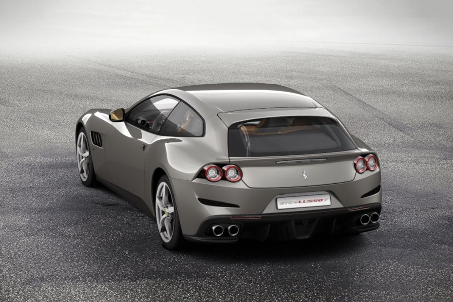 Rear Medium View of Ferrari GTC4Lusso T