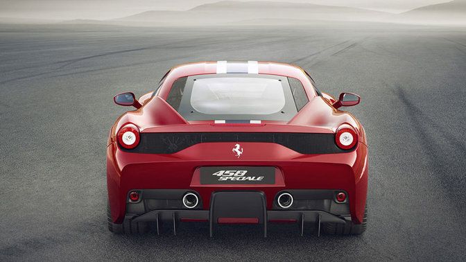 Full Rear View of Ferrari Portofino (2018-2021)