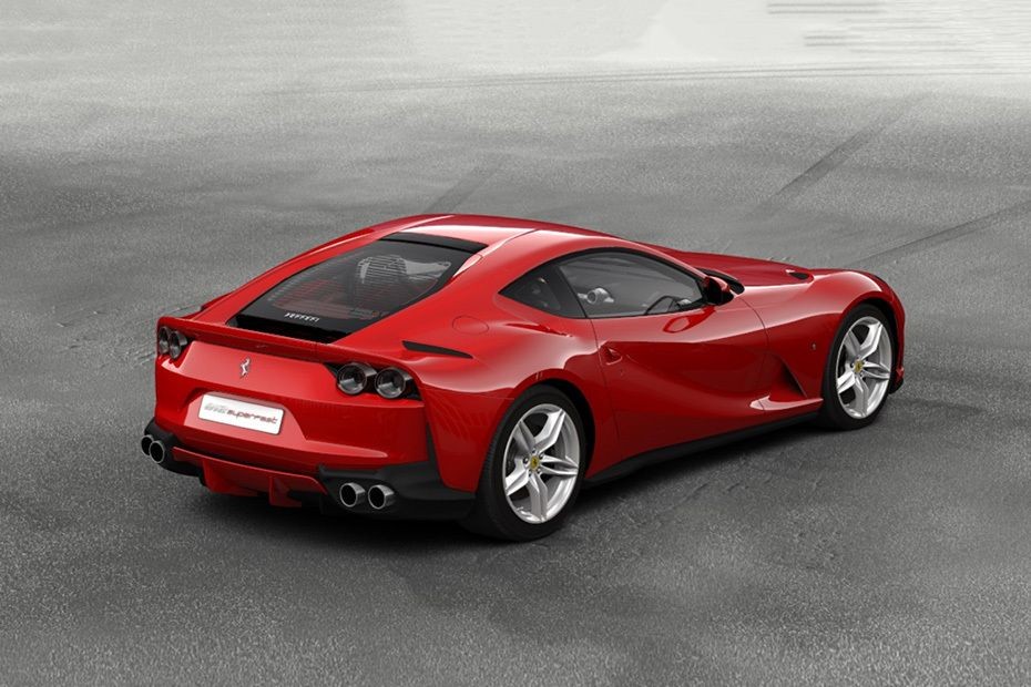 812 Superfast Rear angle view