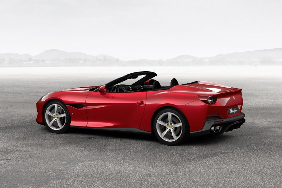 Rear Cross View of Ferrari Portofino