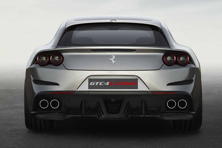Full Rear View of Ferrari GTC4Lusso