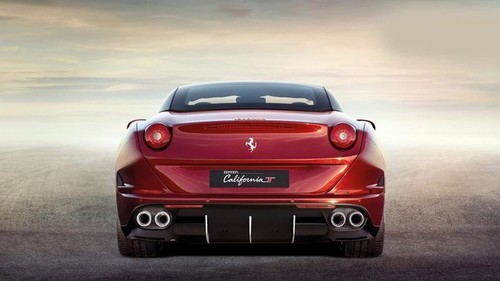 Full Rear View of Ferrari California T