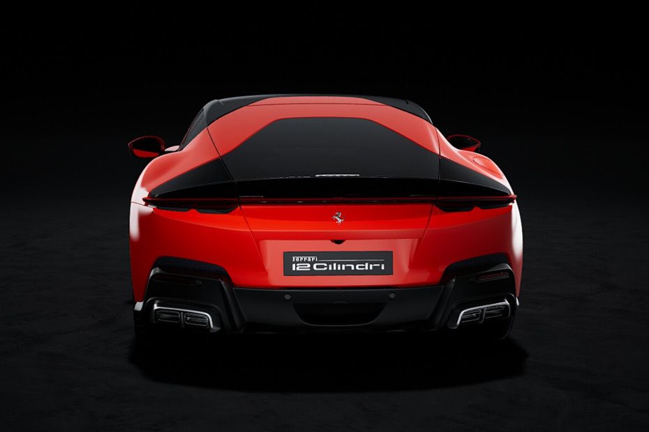 Full Rear View of Ferrari 12Cilindri