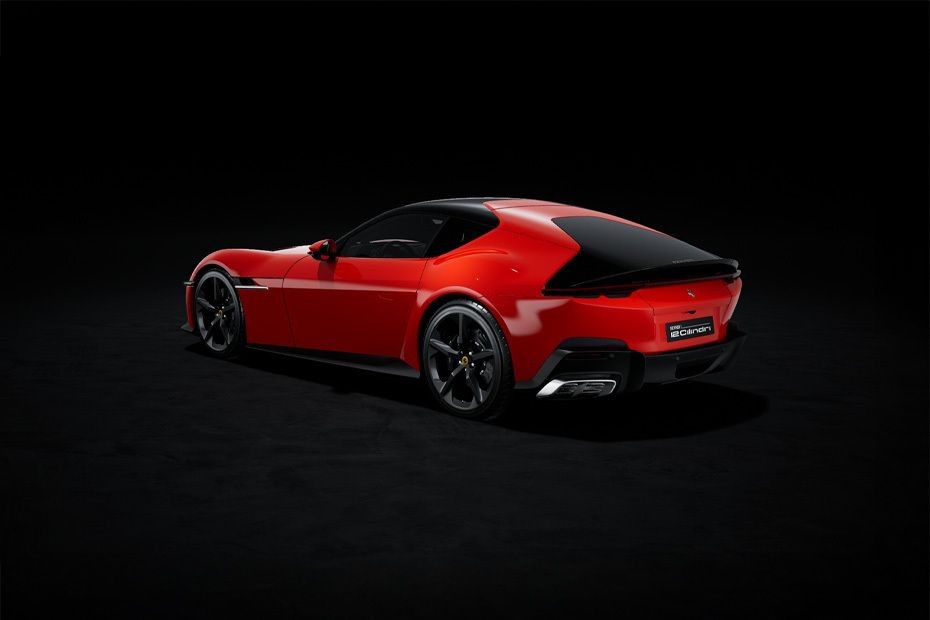 Rear Cross Side View of Ferrari 12Cilindri