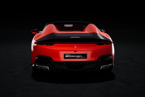 Full Rear View of Ferrari 12Cilindri Spider
