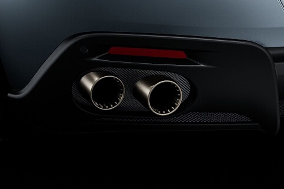 Exhaust Pipe of Ferrari Roma Spider