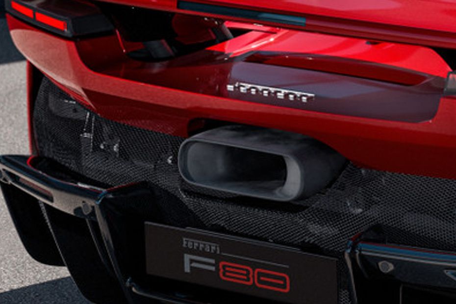 Exhaust Pipe of Ferrari F80