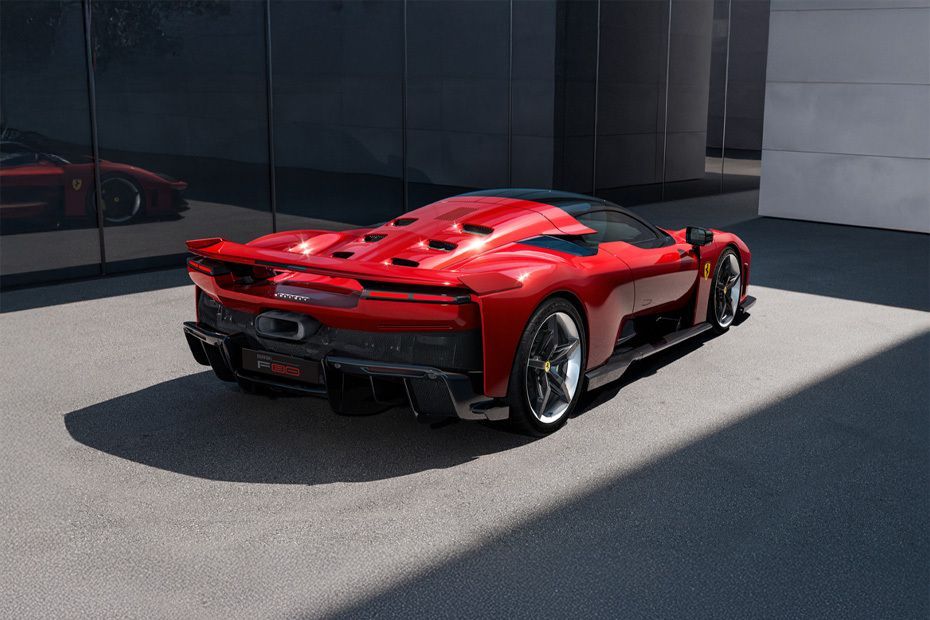 F80 Rear angle view