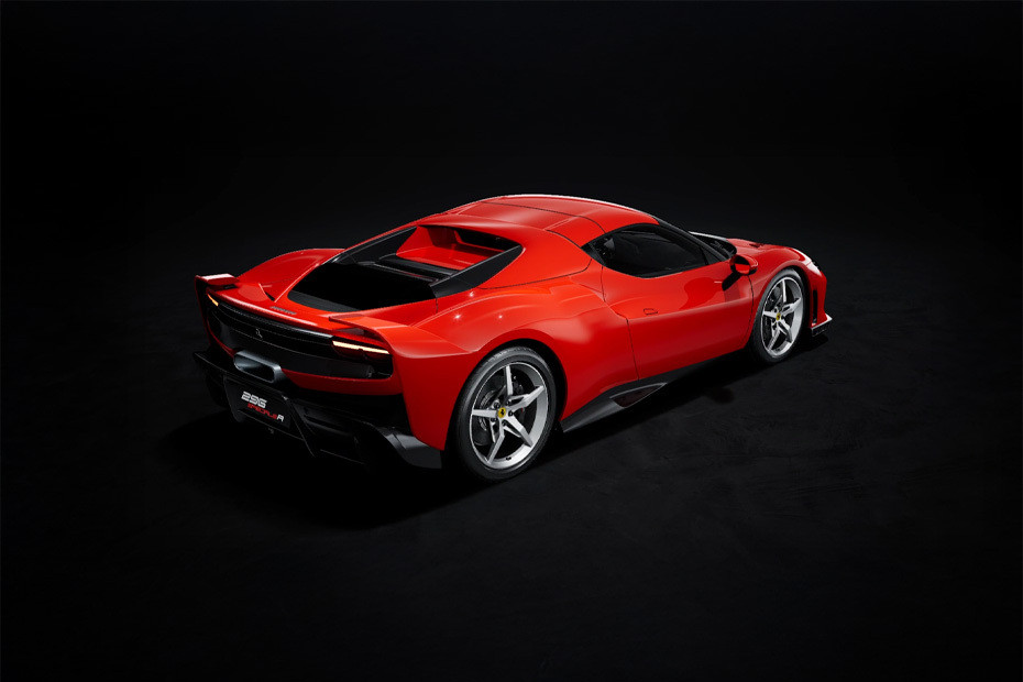 296 Speciale A Rear angle view